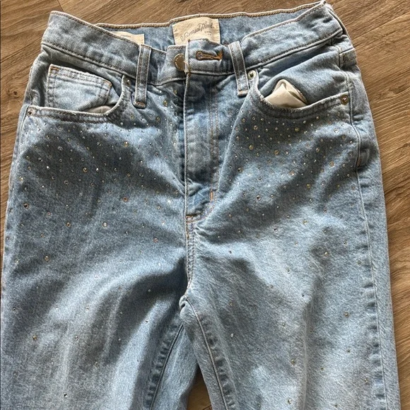 Universal Thread Light Blue Straight Leg Jeans - Picture 2 of 5